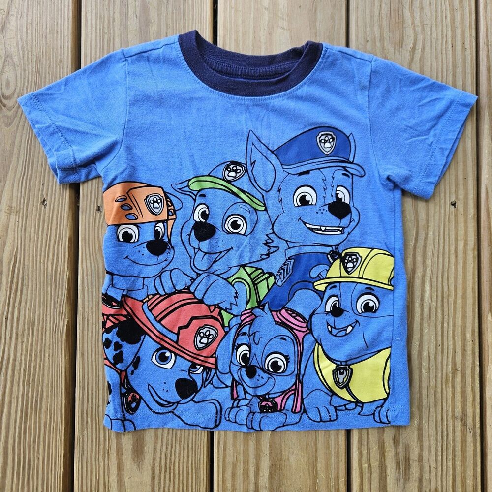 Paw Patrol "The Gang" Short Sleeve T-shirt Boys 5T